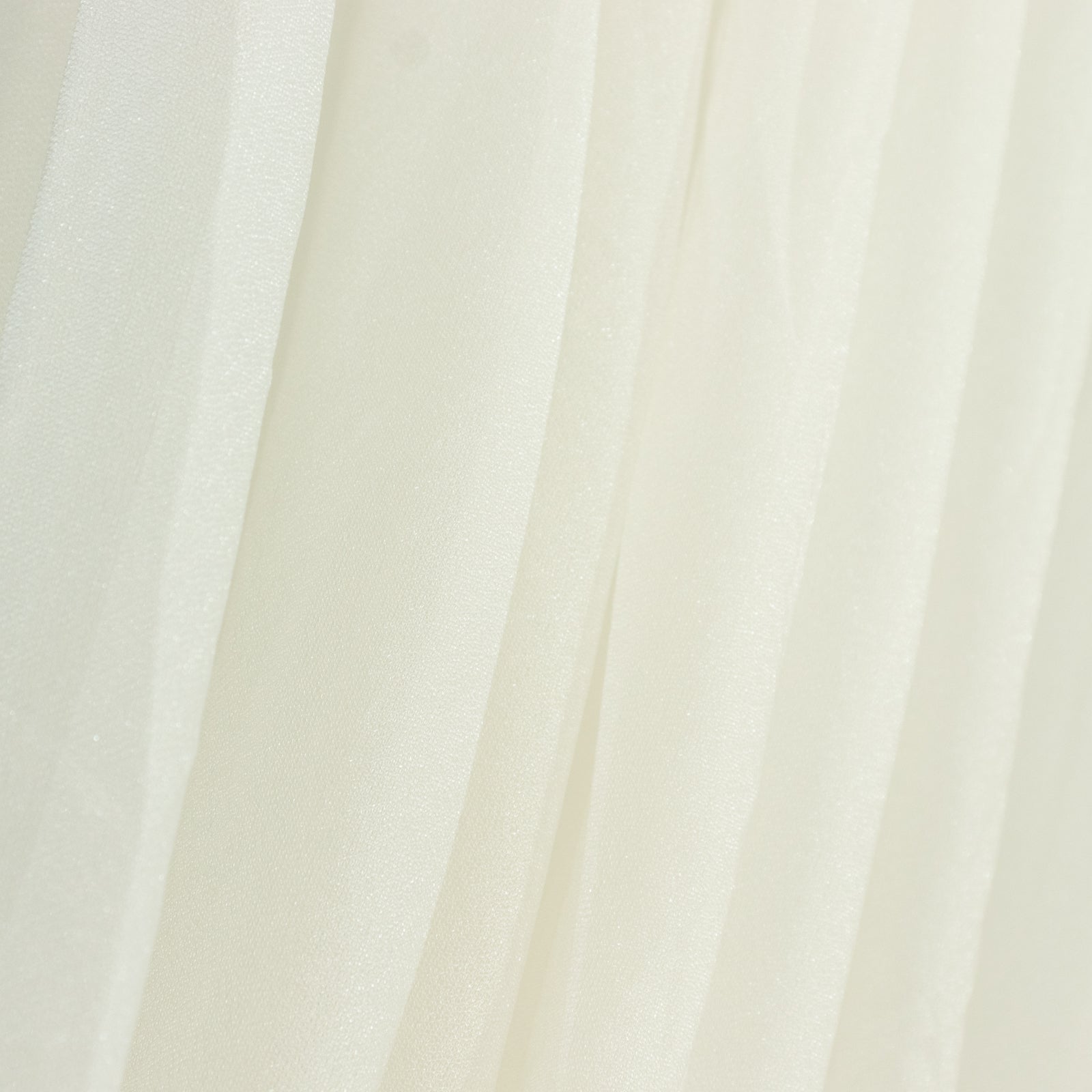 Ivory Sheer Chiffon Valance Curtain 4ft x 6ft –  Wedding Arch Drape with Rod Pocket, Voile Backdrop Panel