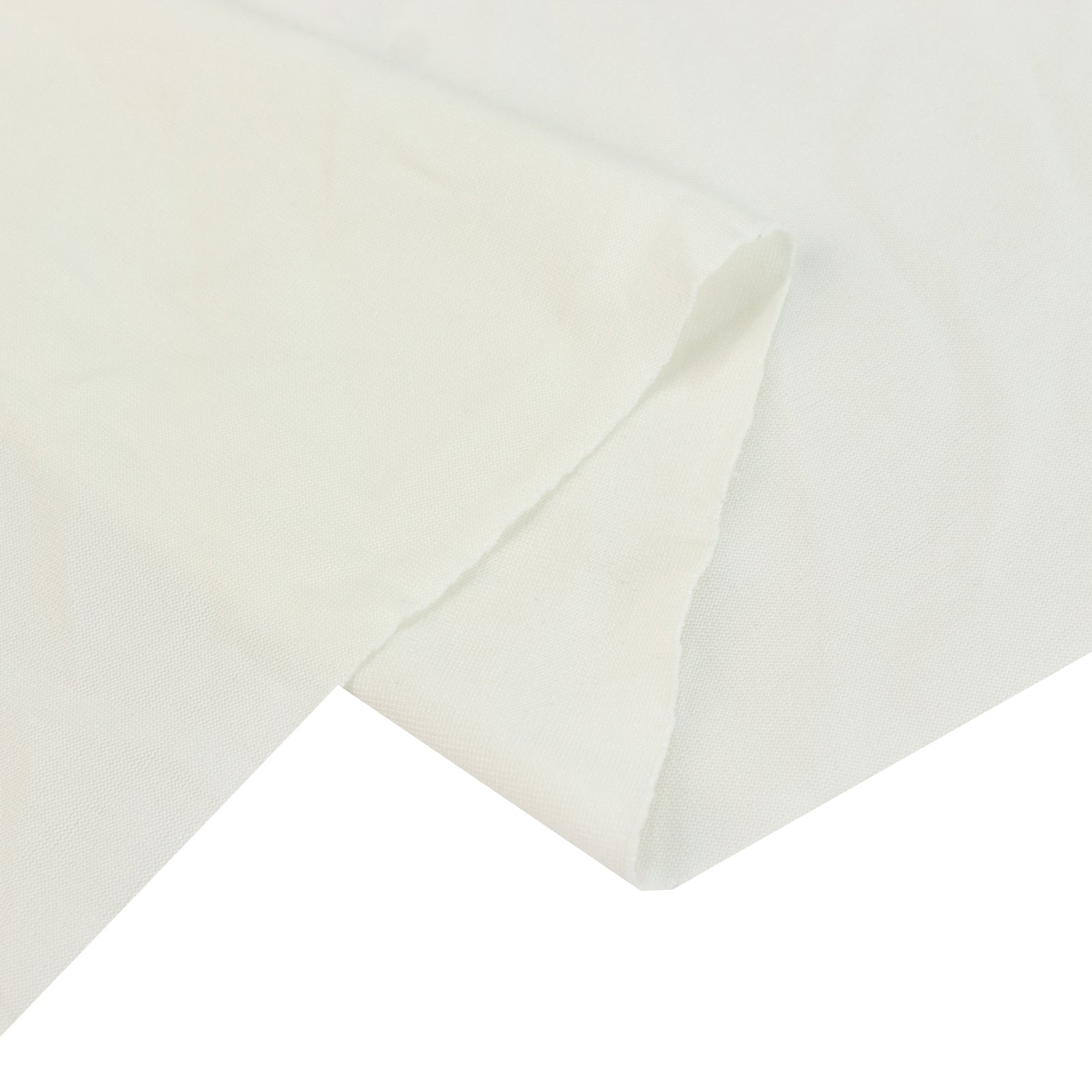 Ivory Stretch Spandex Tent Ceiling Drape – 25ft x 36ft 100GSM Wrinkle-Free Fabric Ceiling Liner with Pole Pockets, Standard