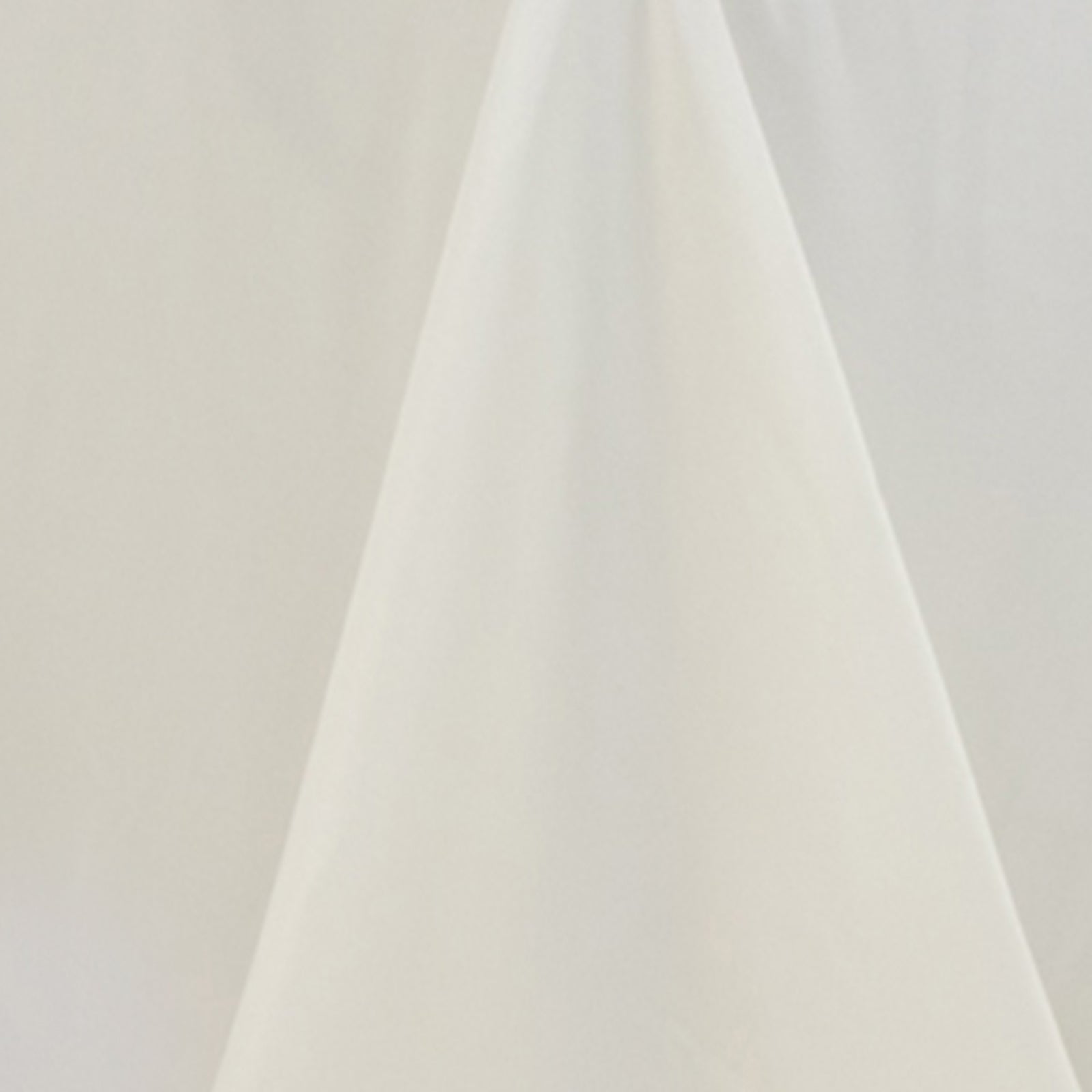 Fire Retardant Premium Polyester 90"x132" Rectangular Tablecloth Ivory - High-Performance Seamless Table Cover